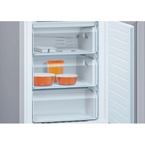 ΨΥΓΕΙΟΚΑΤΑΨΥΚΤΗΣ ΕΛΕΥΘΕΡΟΣ PITSOS PKNB39VLE2 (203x60 / E / INOX LOOK / FNF / ΟΘΟΝΗ)